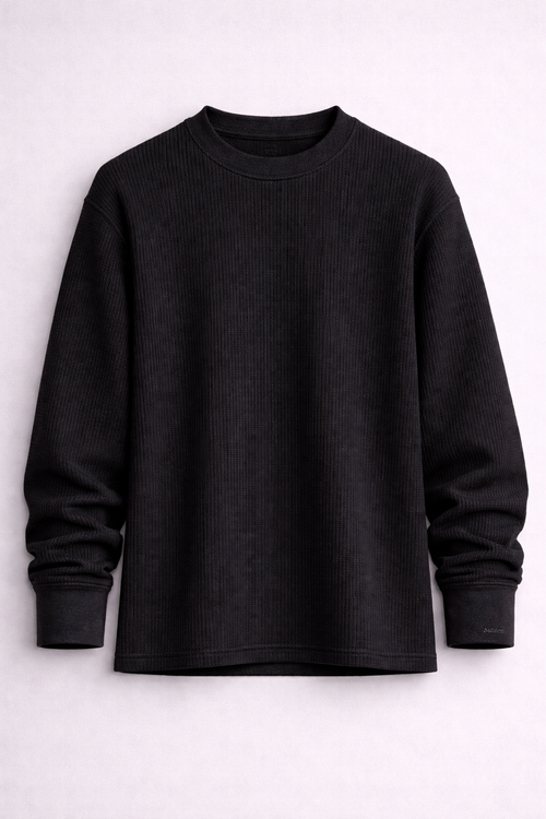 LS-001 Long Sleeve — Vertical Thermal Rib